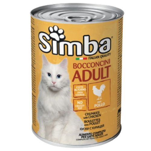 SIMBA macska konzerv csirke 24x415g