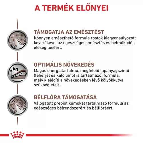 Royal Canin Veterinary Gastrointestinal emésztőszervi kölyök száraz eledel 2,5kg