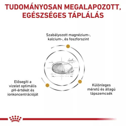 Royal Canin Veterinary Urinary s/o S dog száraz kutyaeledel kistestű húgykő 1,5kg