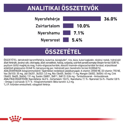 Royal Canin Veterinary Mature consult idős kor száraz macskaeledel 1,5kg