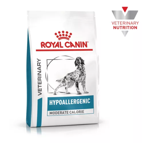 Royal Canin Veterinary Hypoallerg mc hipoallergén alacsony kalória száraz kutyaeledel 1,5kg