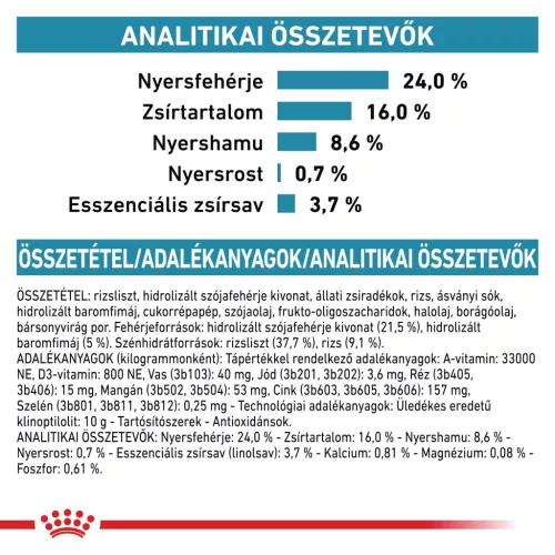 Royal Canin Veterinary Hypoallergenic S hipoallergén kistestű száraz kutyaeledel 1kg