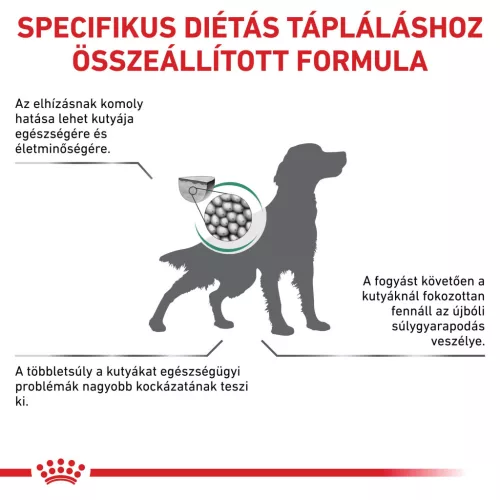 Royal Canin Veterinary Satiety wm fogyasztó száraz kutyaeledel 6kg