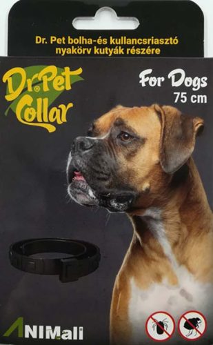 Dr.Pet bolha- és kullancsriasztó nyakörv kutyáknak 75cm