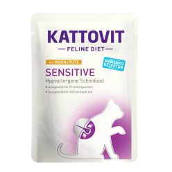   Kattovit Feline Diet Sensitive tasak macskaeledel csirke&pulyka 24x85g 