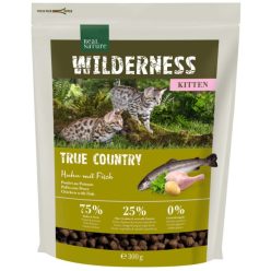   Real Nature Wilderness száraz macskaeledel kitten csirke&hal 300g