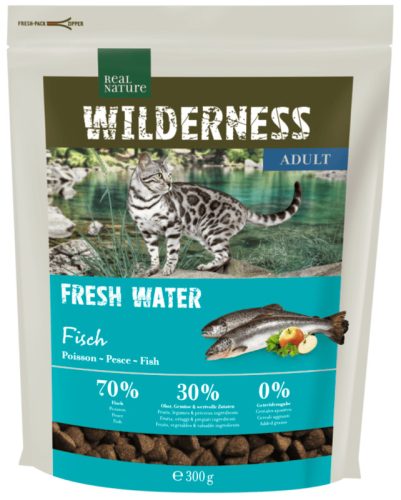 Real Nature Wilderness száraz macskaeledel adult hal 300g