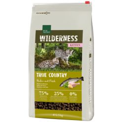   Real Nature Wilderness száraz macskaeledel kitten csirke&hal 2,5kg