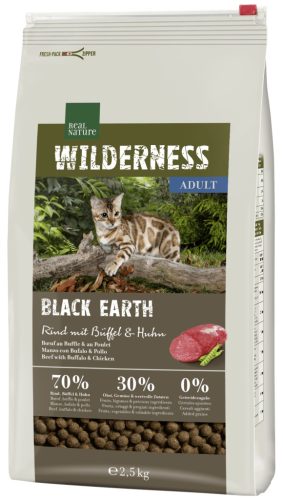 Real Nature Wilderness száraz macskaeledel adult marha&bivaly 2,5kg