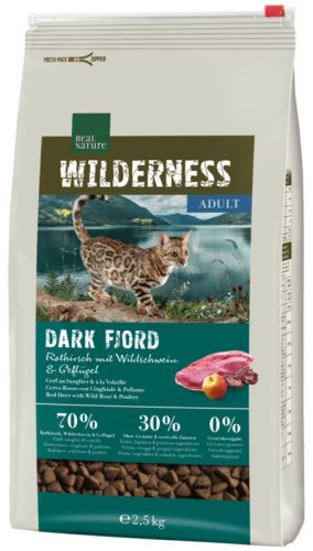 Real Nature Wilderness száraz macskaeledel adult rénszarvas 2,5kg