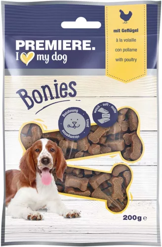 Premiere Bonies kutya jutalomfalat szárnyas 200g