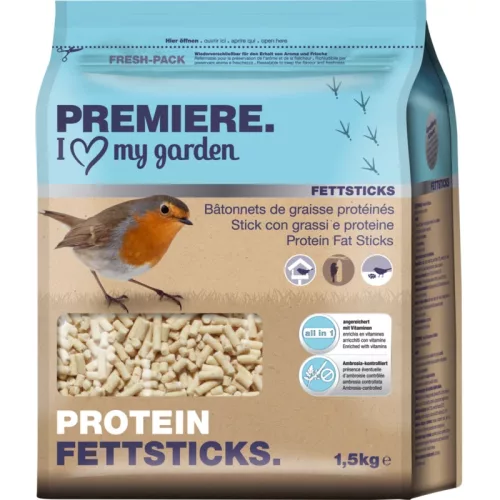 PREMIERE vadmadár eledel faggyú stick- fehérje 1,5kg