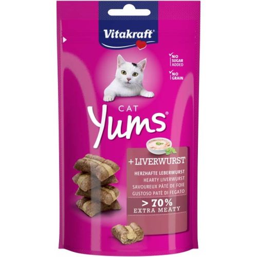 Vitakraft Yums macska jutalomfalat máj 40g