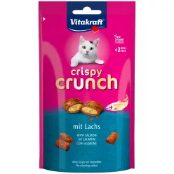 Vitakraft Crispy Crunch macska jutalomfalat lazac 60g