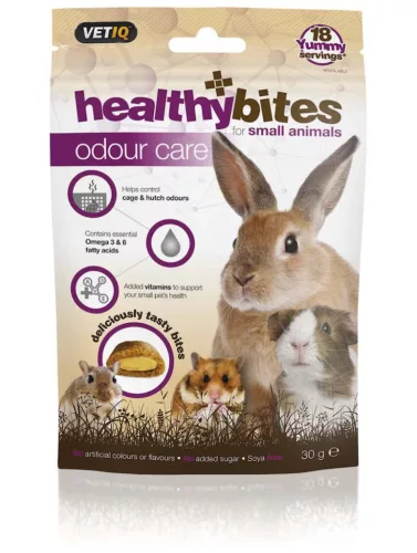 Mark&Chappell kisemlős jutalomfalat Healthy Bites Odour Care 30g