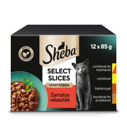 Sheba macska tasak MP húsos mix 12x85g
