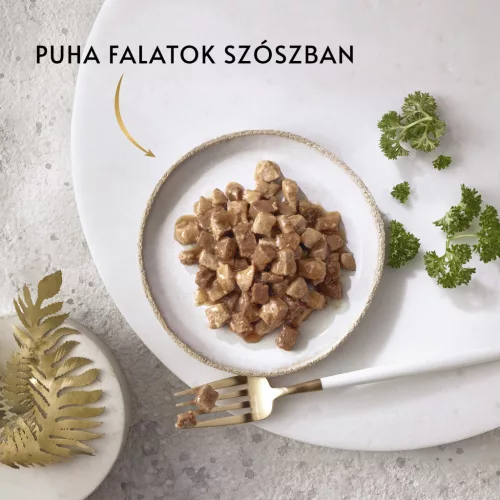 Gourmet Gold macska konzerv lazac&csirke 12x85g