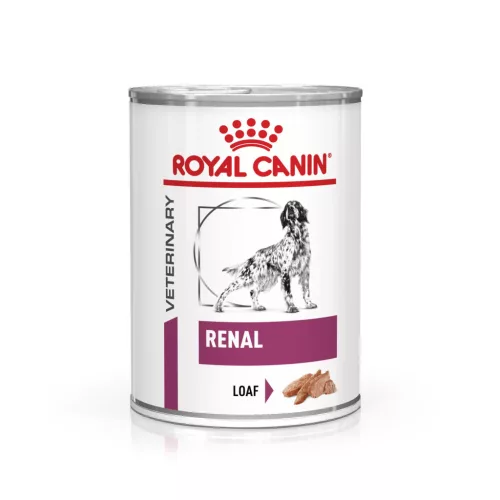 Royal Canin Veterinary Renal vesebetegség ckd kutya konzerv 12x410g