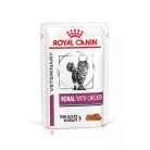 Royal Canin Veterinary Renal chicken vesebetegség alutasak macskaeledel csirke 12x85g
