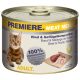 Premiere Meat Menu macska konzerv adult marha&szárnyas 6x200g