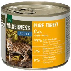   Real Nature Wilderness macska konzerv adult Northern Turkey pulyka 6x200g
