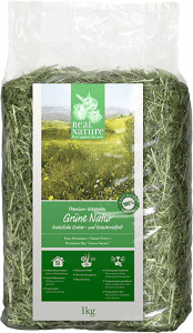 Real Nature kisemlős eledel zöld réti széna 1kg