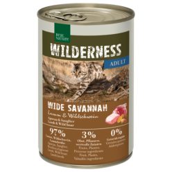   Real Nature Wilderness macska konzerv adult Wide Savannah bárány&vaddisznó 6x400g