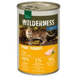   Real Nature Wilderness macska konzerv adult Northern Turkey pulyka 6x400g