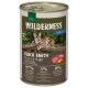 Real Nature Wilderness macska konzerv adult Black Earth marha&bivaly 6x400g