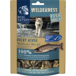   Real Nature Wilderness kutya jutalomfalat Rocky River lazac 70g