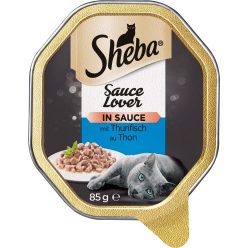 Sheba Sauce Lover macska tálka tonhal 22x85g