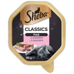 SHEBA macska tálka lazac 22x85g