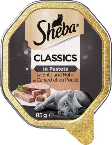 Sheba Classic macska tálka kacsa&csirke 22x85g