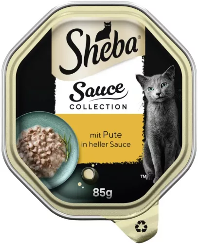 Sheba macska tálka pulykás szószban 22x85g
