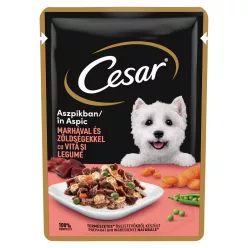 Cesar kutya tasak marha&zöldség 24x100g