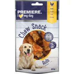 Premiere kutya jutalomfalat csirkemell tekercs 90g