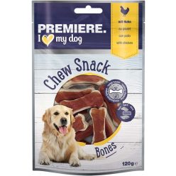 Premiere kutya rágócsont 120g csirke 12db
