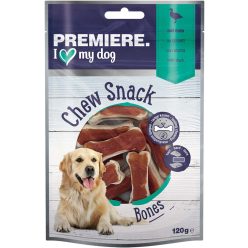 Premiere kutya rágócsont 120g kacsa 12db
