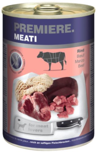 Premiere Meati kutya konzerv adult marha 6x400g