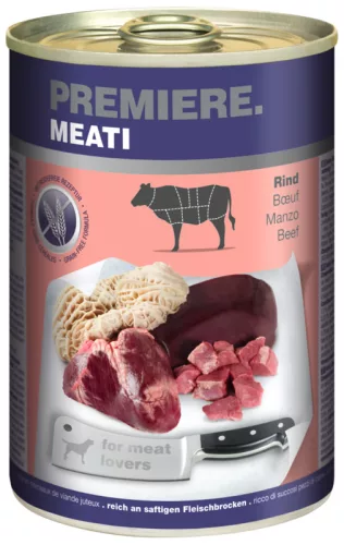 Premiere Meati kutya konzerv adult marha 6x400g