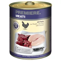 Premiere Meati kutya konzerv adult csirke 6x800g