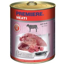 Premiere Meati kutya konzerv adult borjú 6x800g