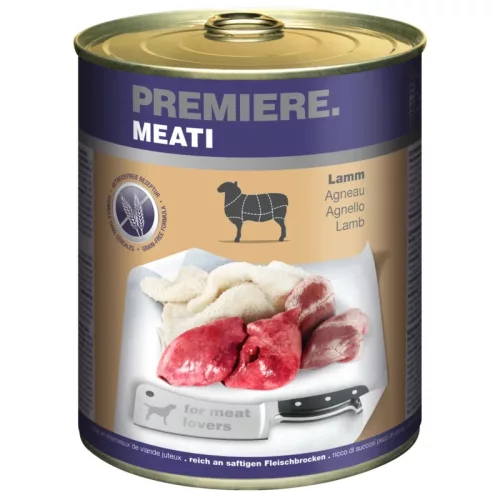 Premiere Meati kutya konzerv adult bárány 6x800g