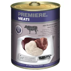 Premiere Meati kutya konzerv adult pacal&szív&máj 6x800g