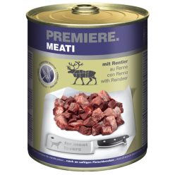 Premiere Meati kutya konzerv adult rénszarvas 6x800g