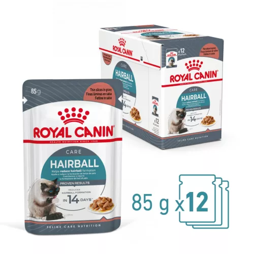 Royal Canin Feline Care Nutrition Hairball Care macska tasak 12x85g