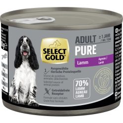 Select Gold Pure kutya konzerv adult bárány 6x200g