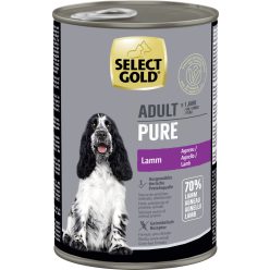 Select Gold Pure kutya konzerv adult bárány 6x400g