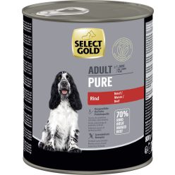 SELECT GOLD Pure kutya konzerv adult marha 6x800g