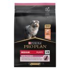 Pro Plan Medium Puppy Sensitive Skin lazacban gazdag száraz kutyaeledel 3kg